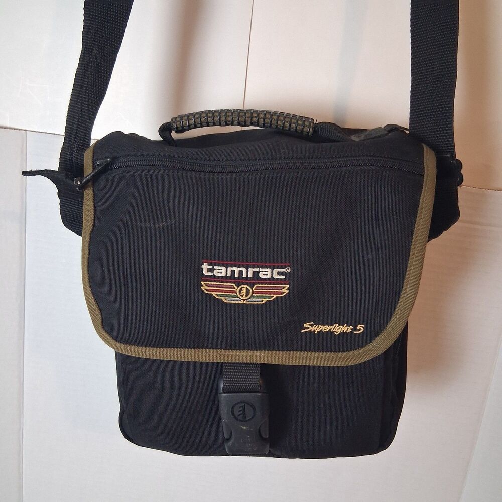 Tamrac Super Light 5 Camera Bag With Shoulder Strap Black Padded